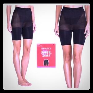 SPANX Black Power Shorts